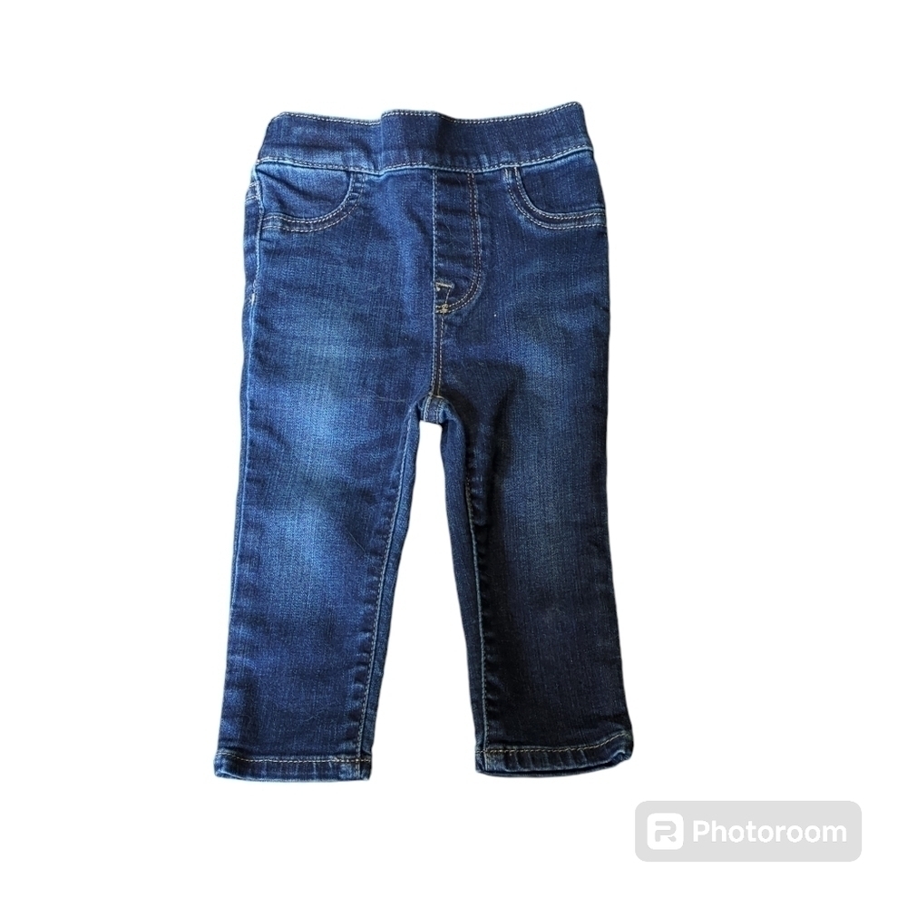 Polo Ralph Lauren The‎ Aubrie Denim Legging Lyocell Blend Size 12 Months